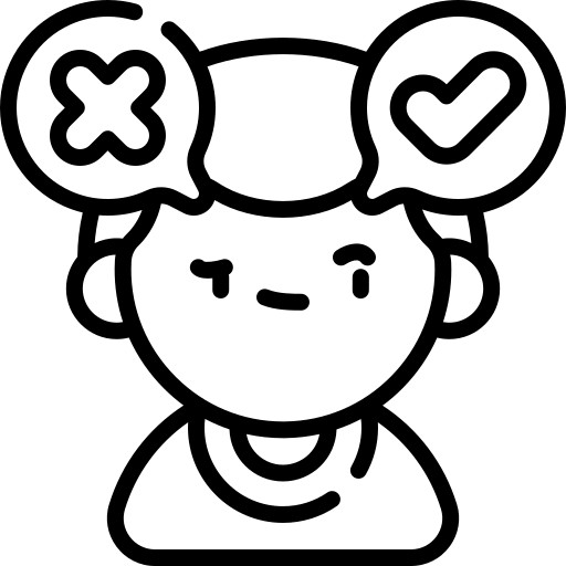 Decide step icon